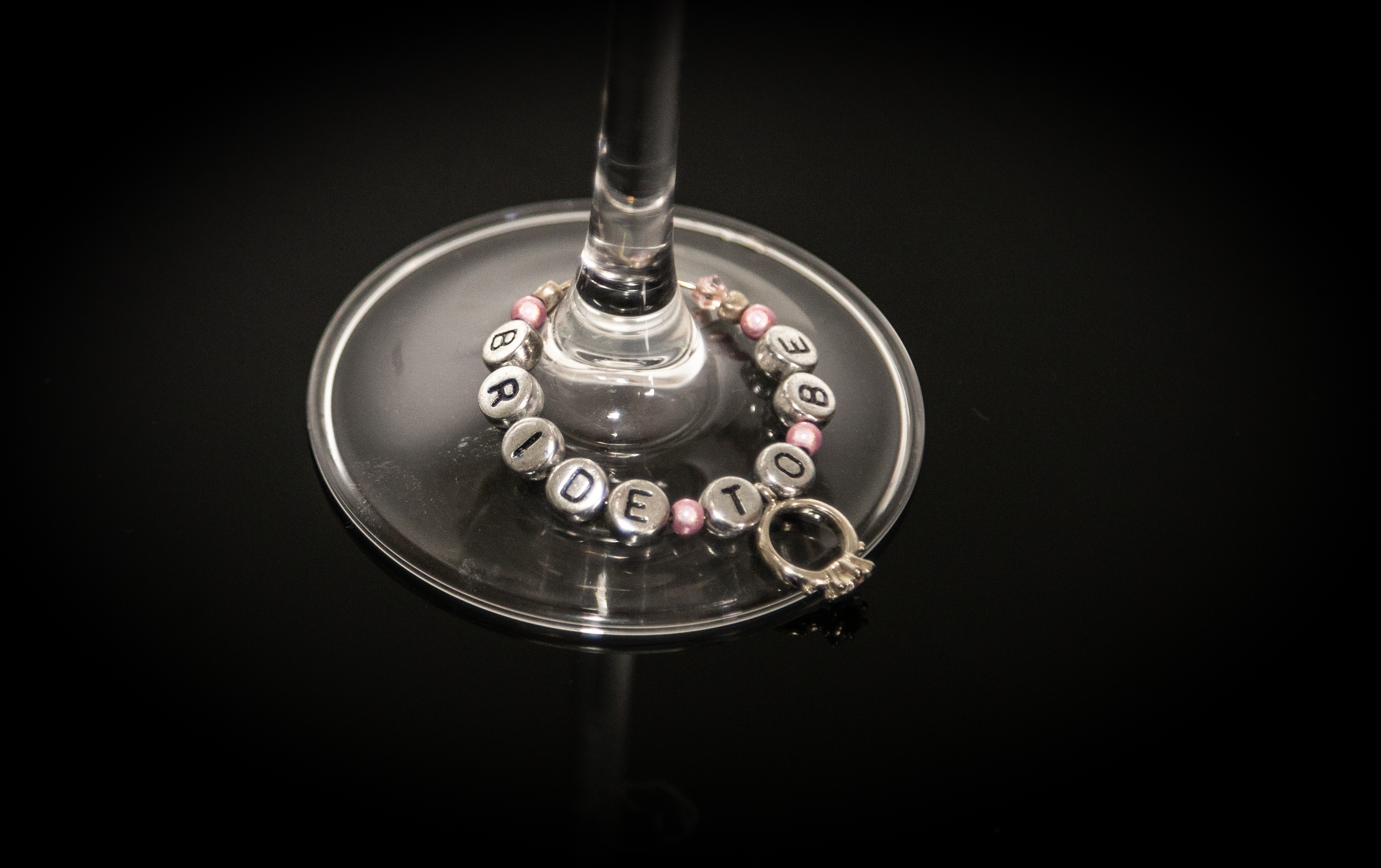 Wedding rings detail at Wroxall Abbey