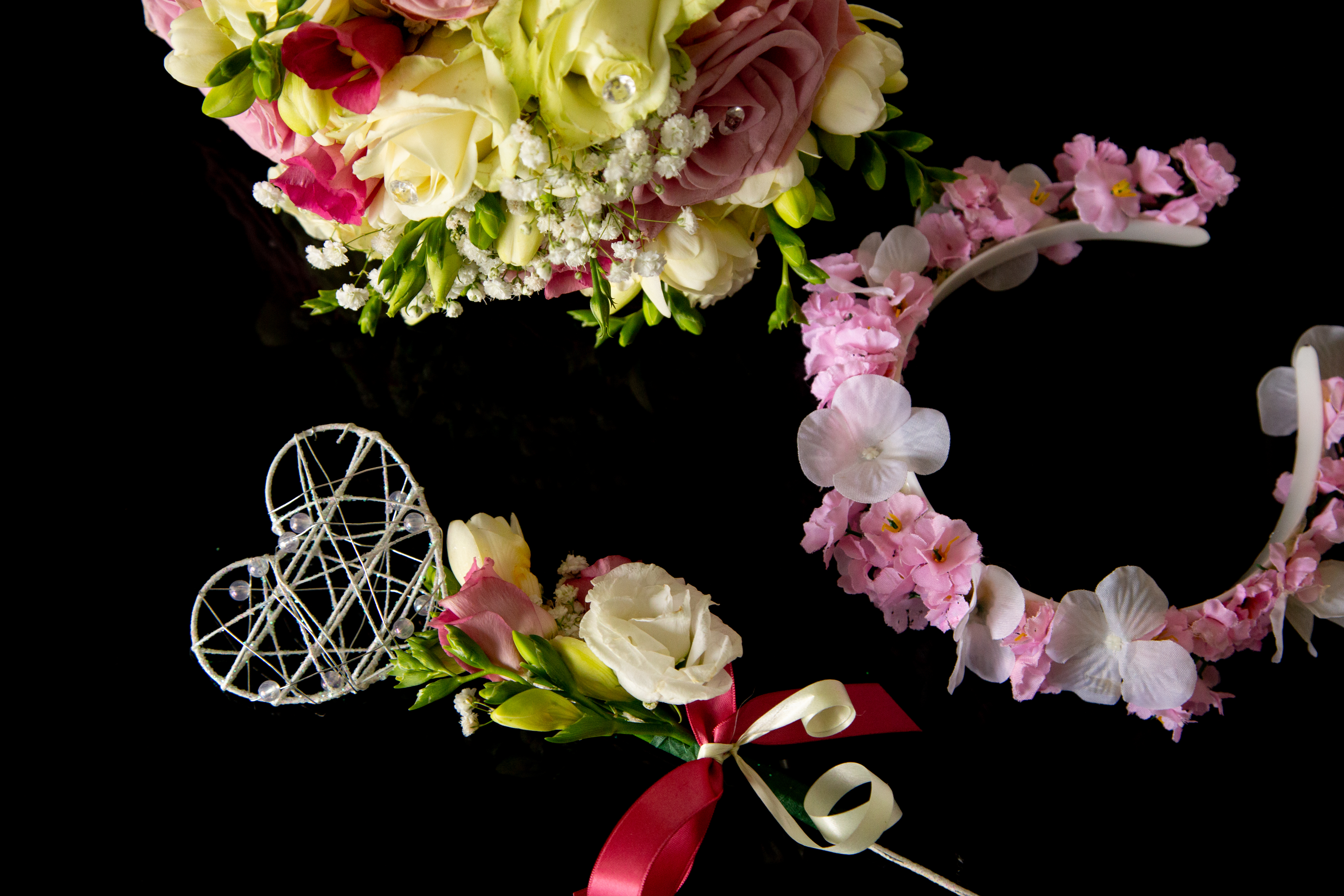 Bridal bouquet — abbey gardens