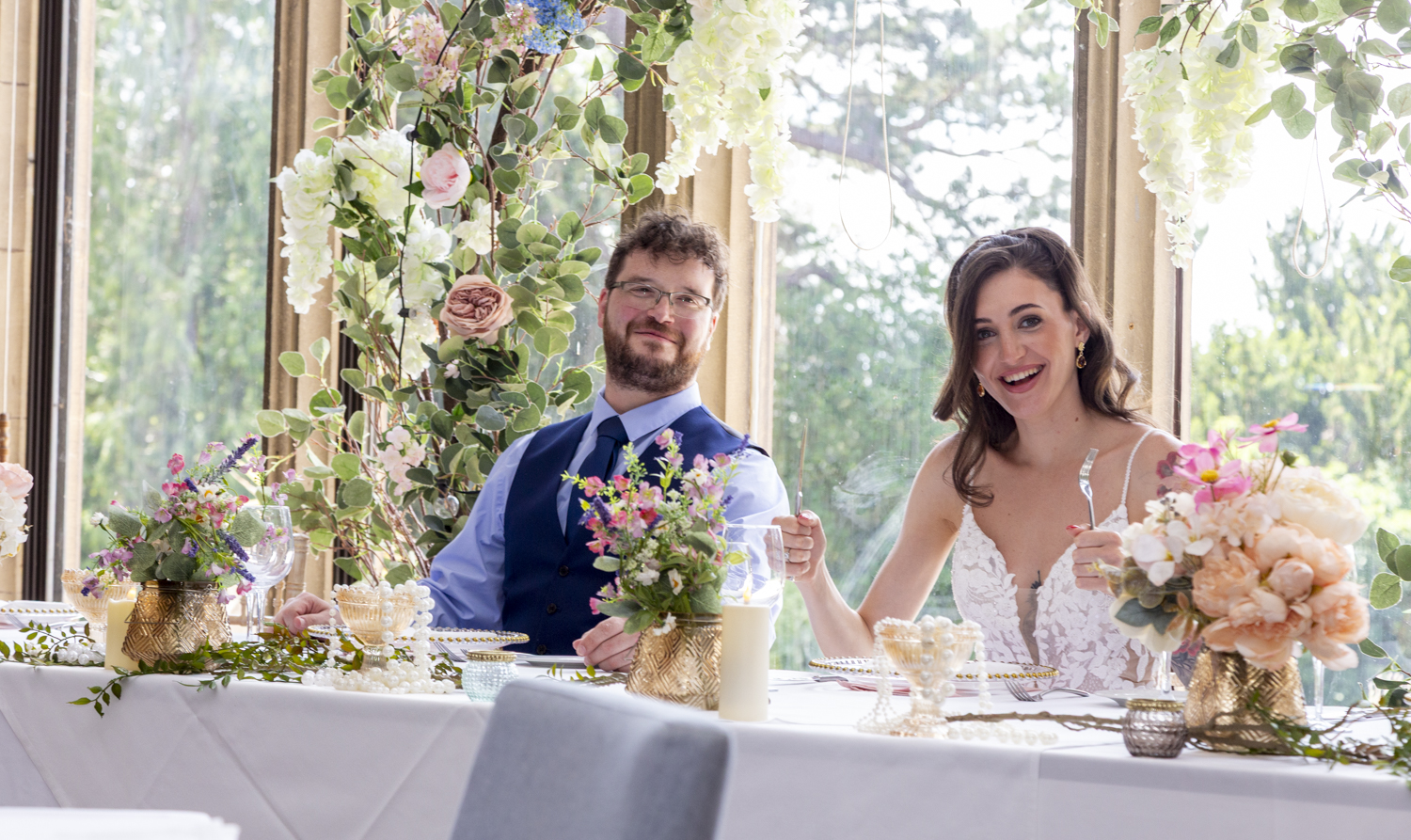 Wedding breakfast — dining room