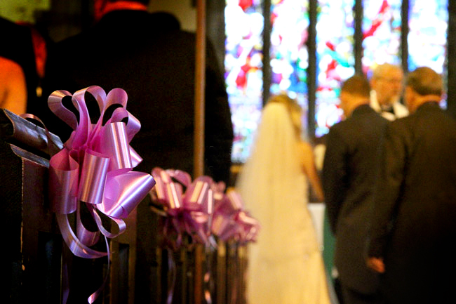 The chapel interior